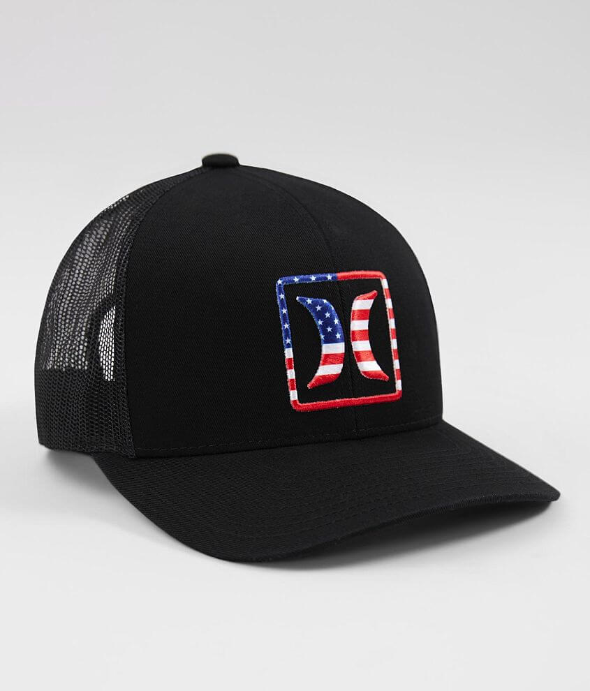 Hurley american store flag hat