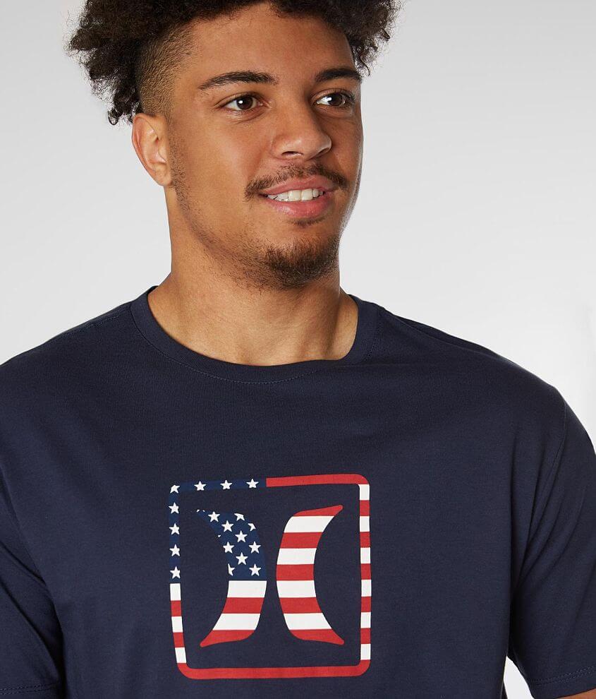 Hurley Block USA T-Shirt