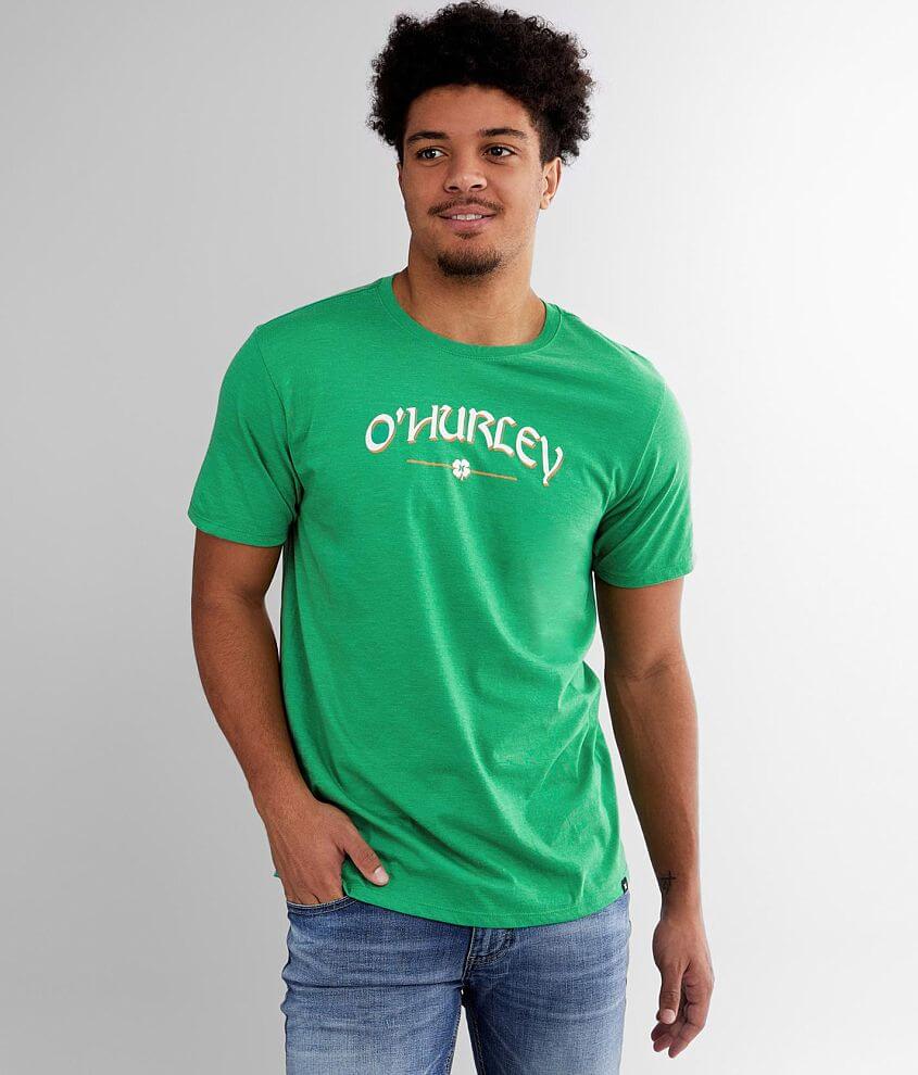 Green hurley t-shirt best sale