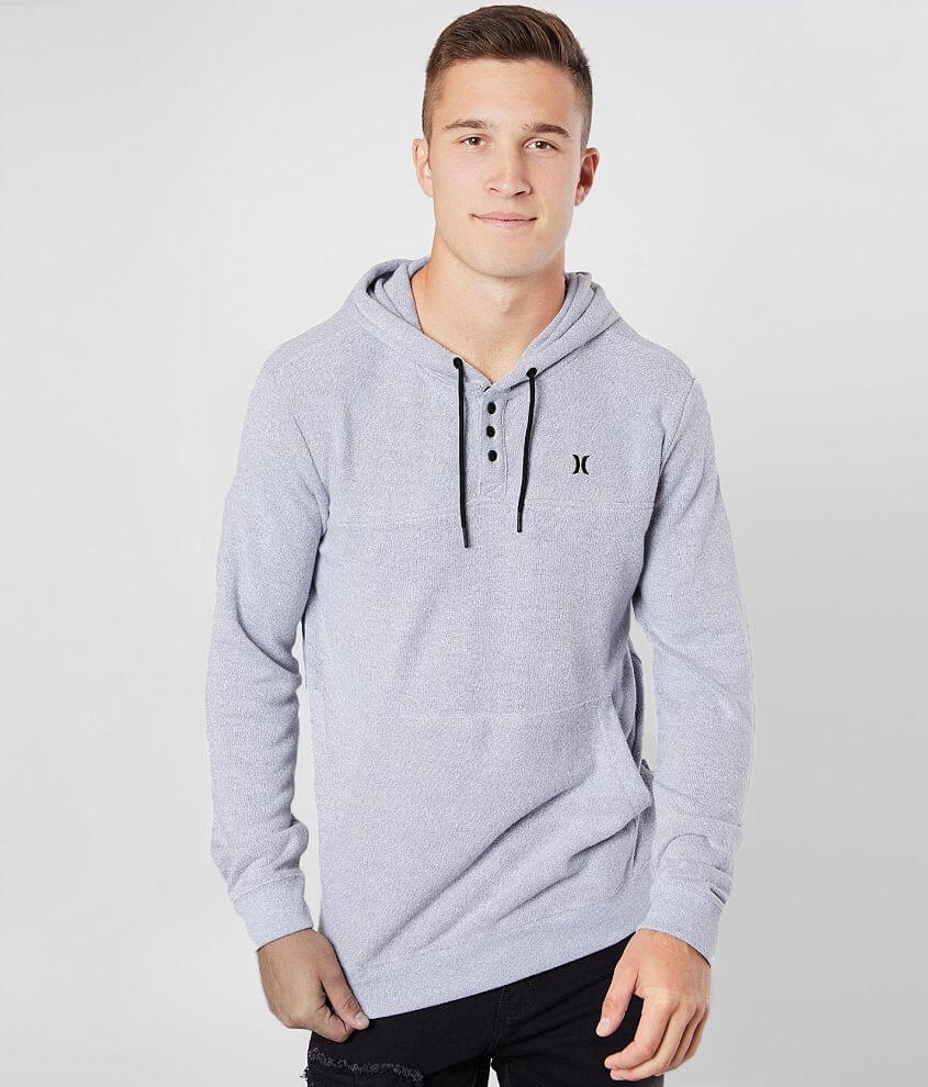 Hurley Dover Hooded Henley Pullover front view