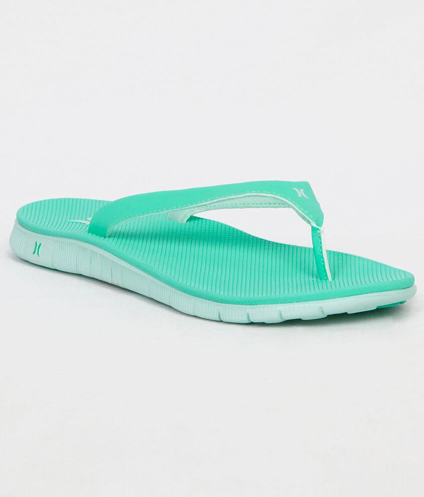 Hurley Phantom Flip Women s Shoes in Aquamarine Buckle