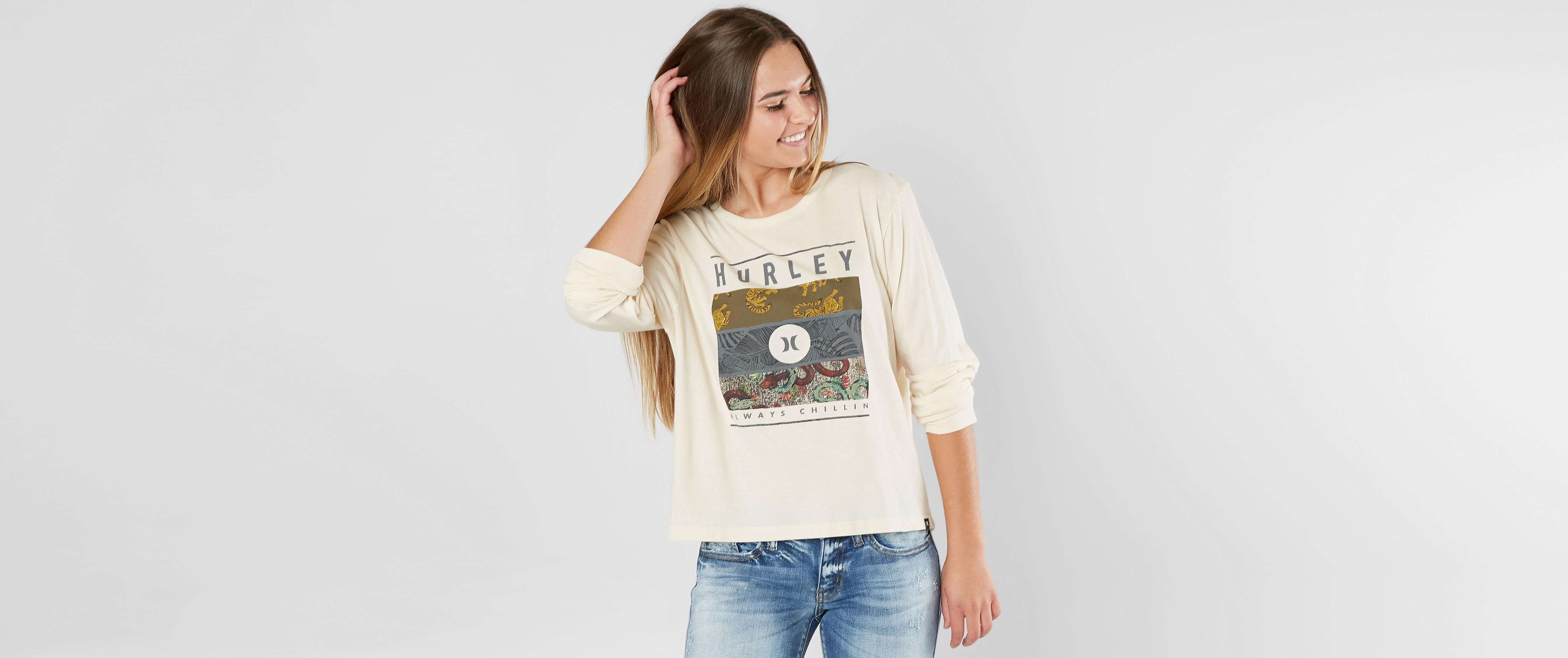Image of Hurley Always Chillin Blossom T-Shirt