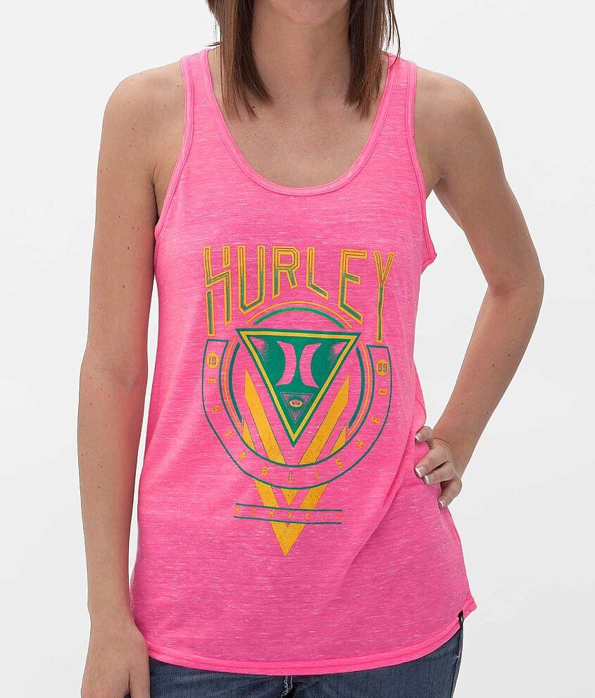 Hurley Luxor Ringer Tank Top front view