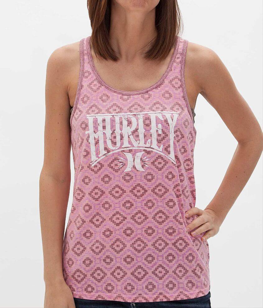 Hurley Simple Perfect Tank Top Women's Tank Tops in Purple Buckle