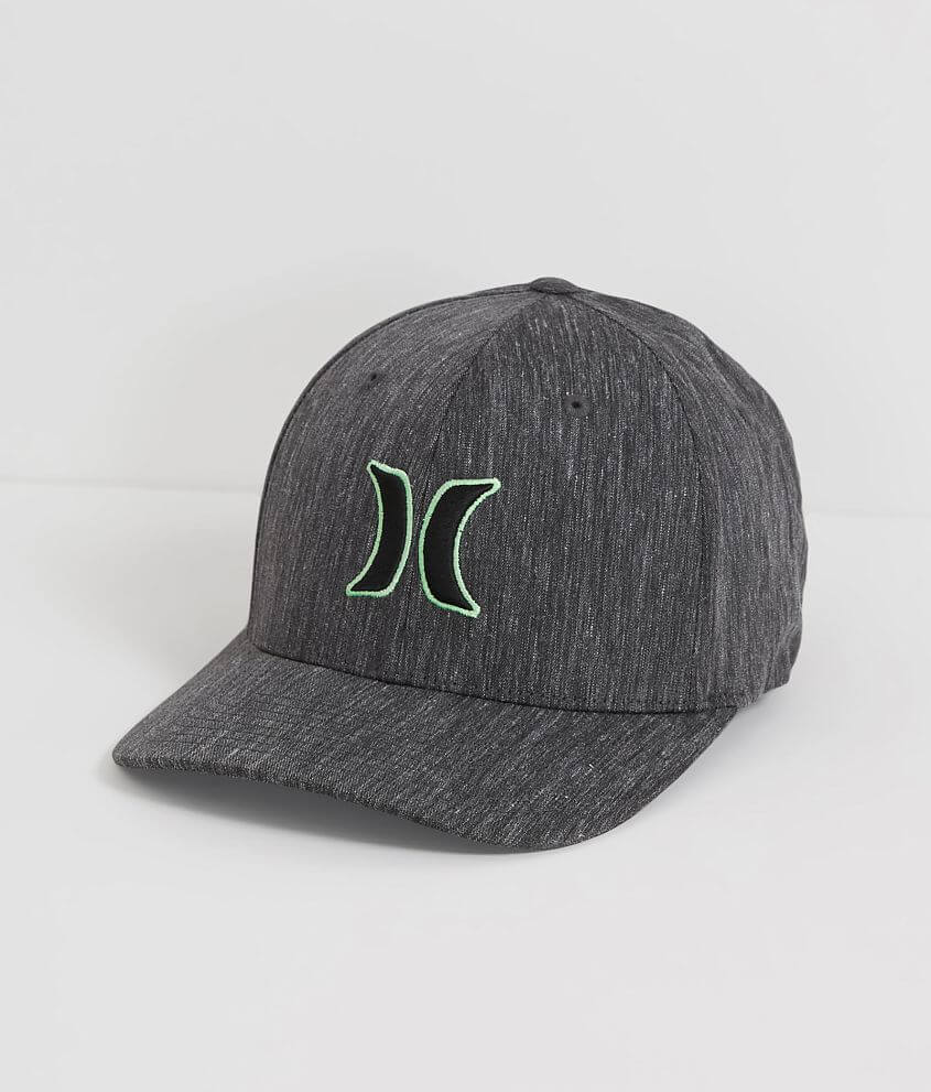 Hurley Black Suits Stretch Hat front view
