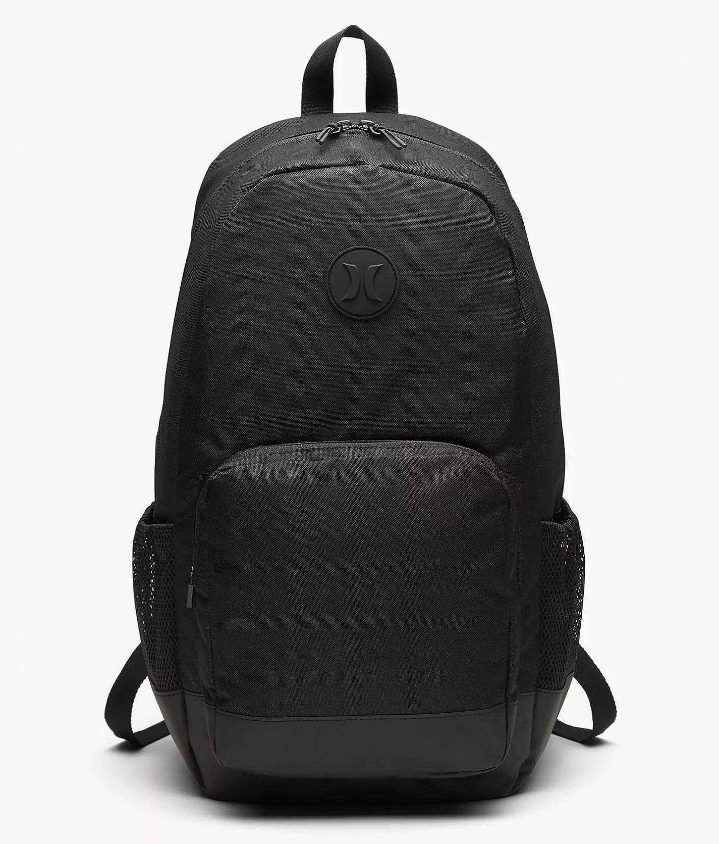 black hurley backpack