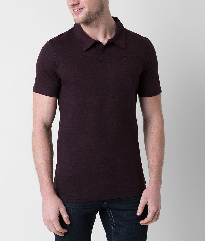 Hurley Marled Polo front view