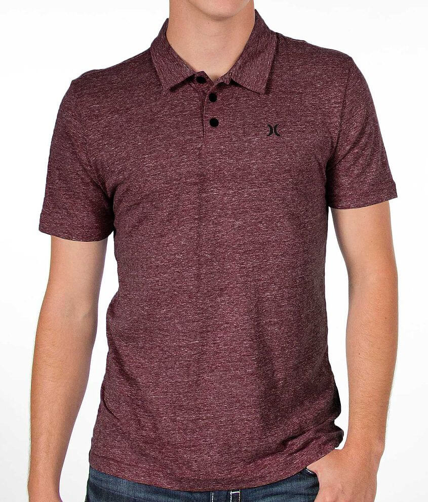 Hurley Triblend Polo front view