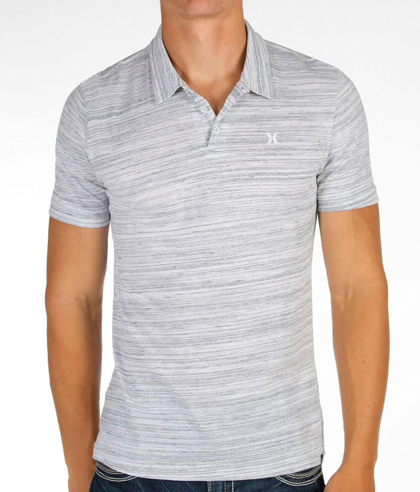 Hurley Marble Feeder Polo front view