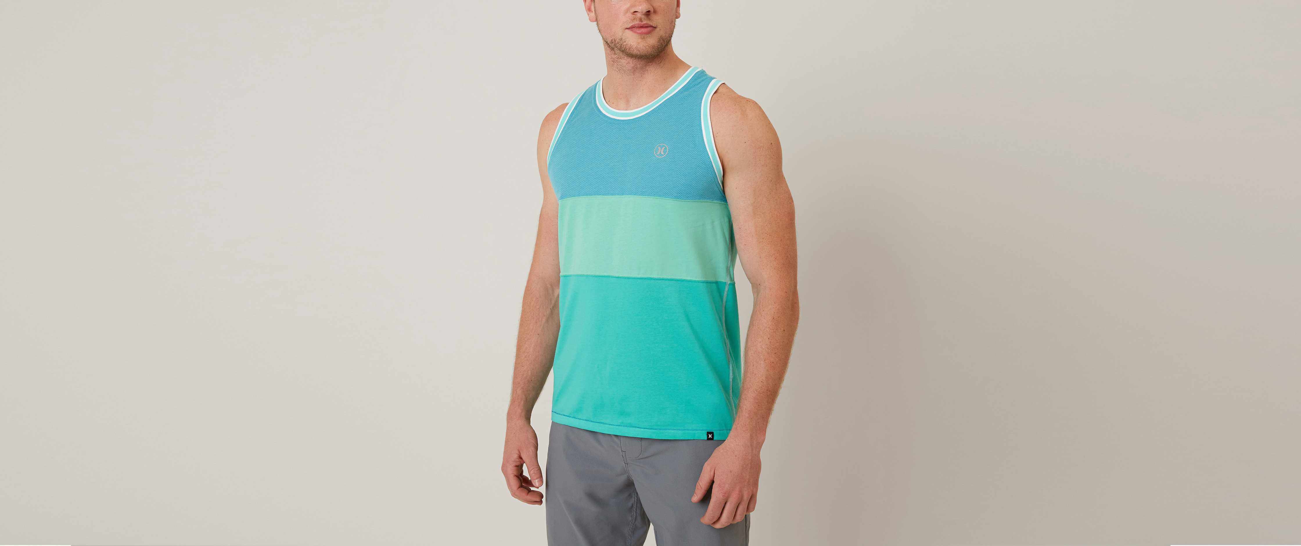 hurley dri fit tank top mens