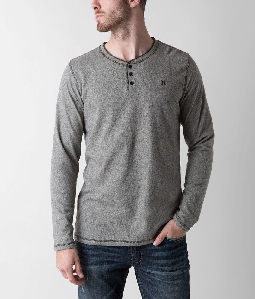 Hurley Glenn Thermal Henley front view