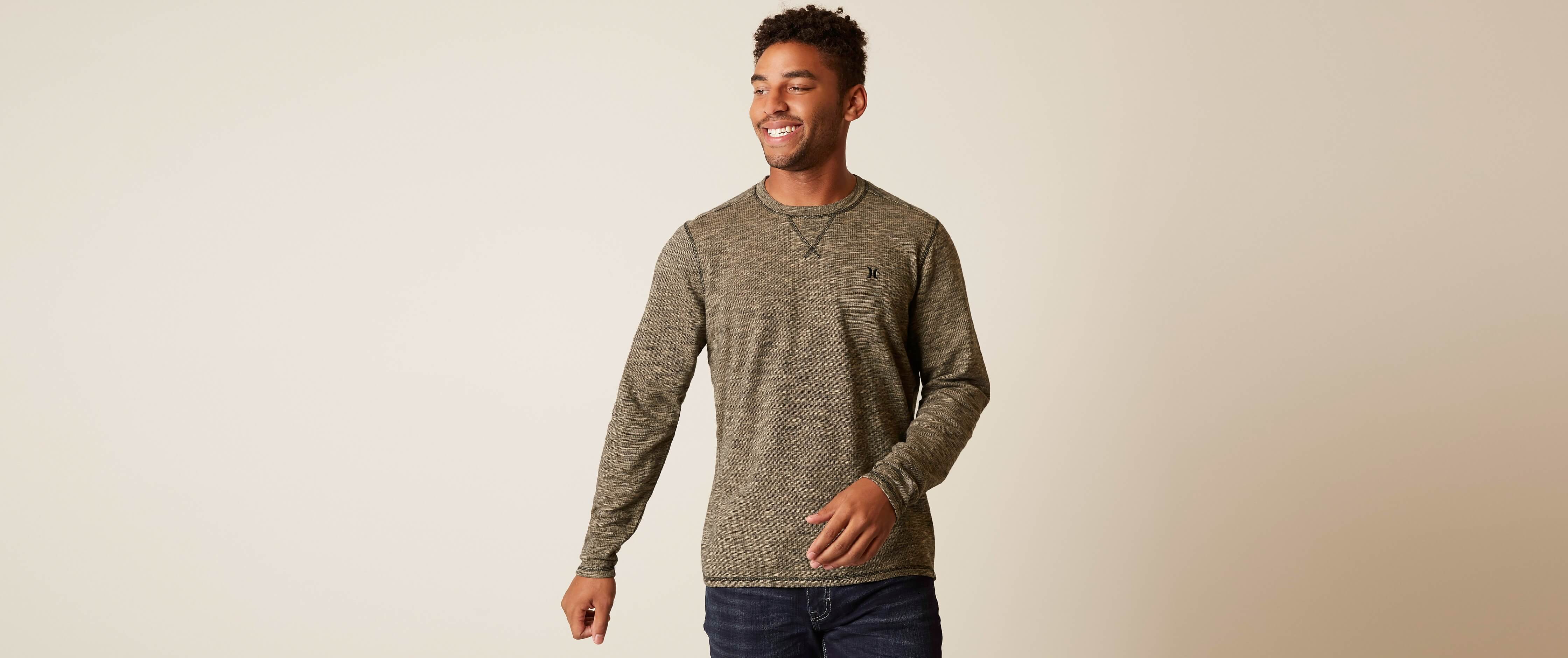 hurley thermal shirts