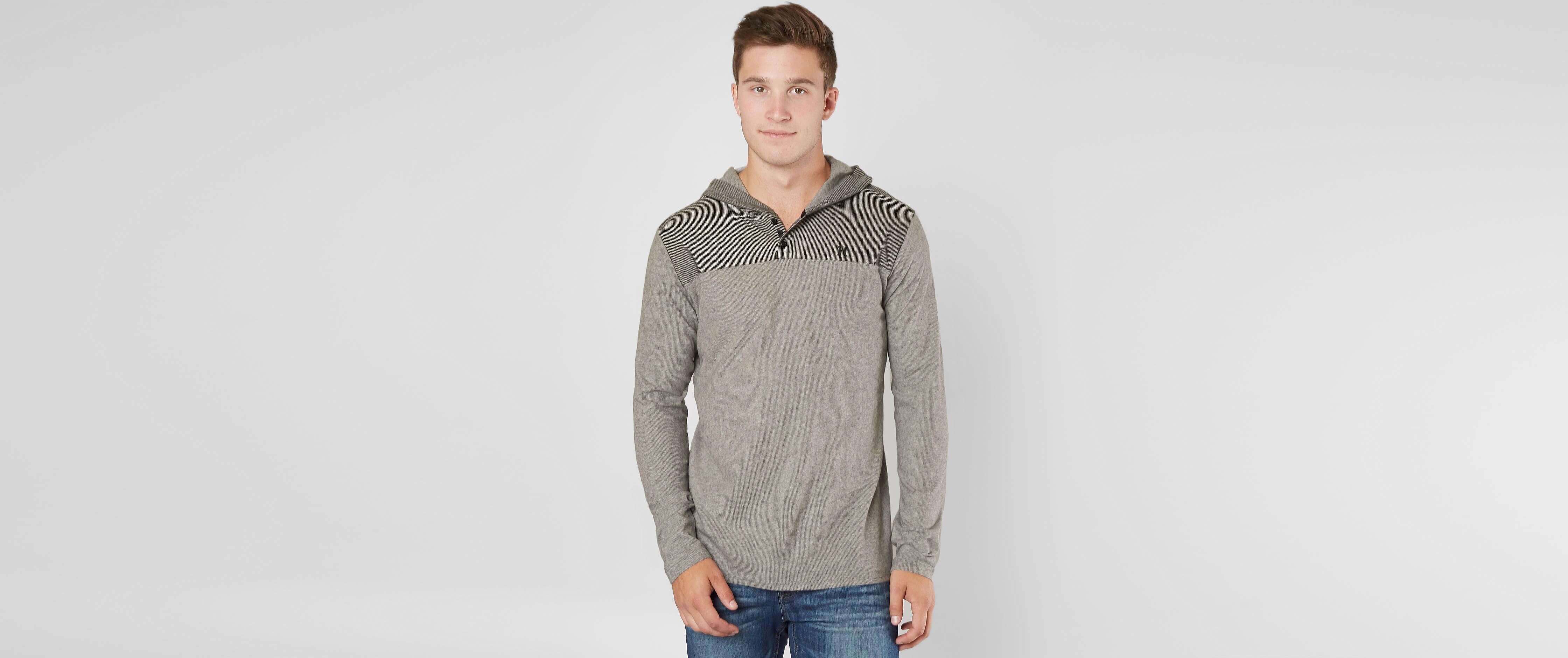 Hurley Lowdown Henley Hoodie