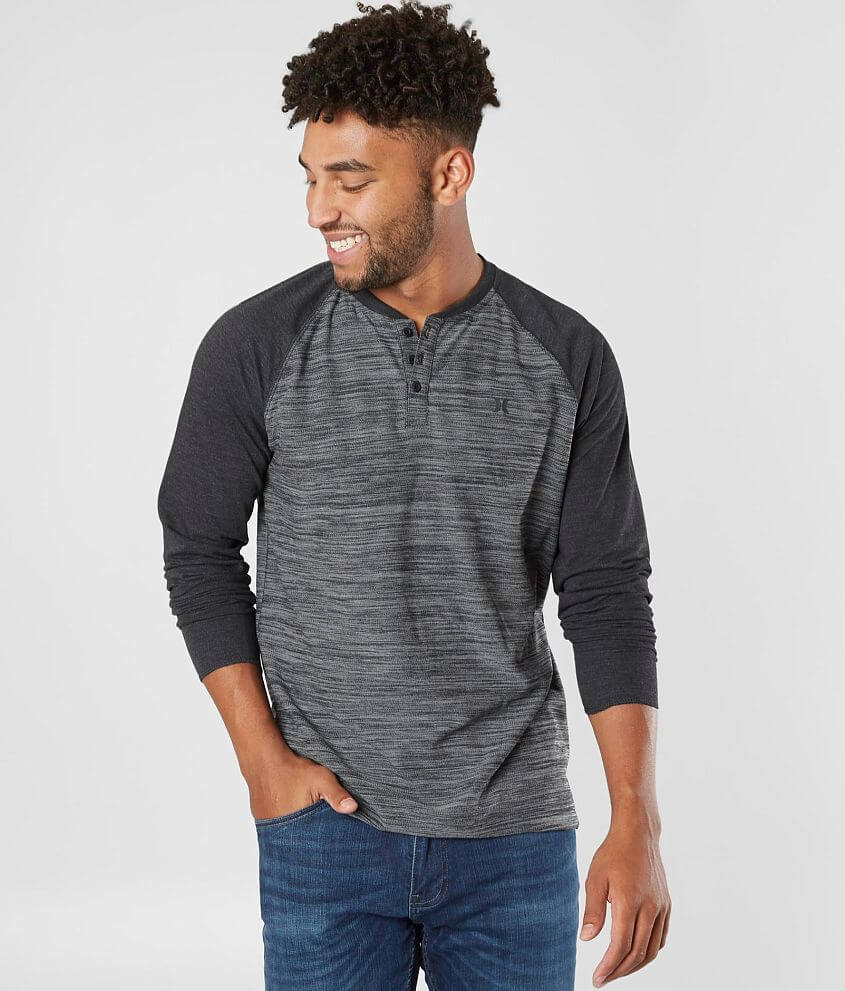 Hurley Reynolds Dri-FIT Henley front view