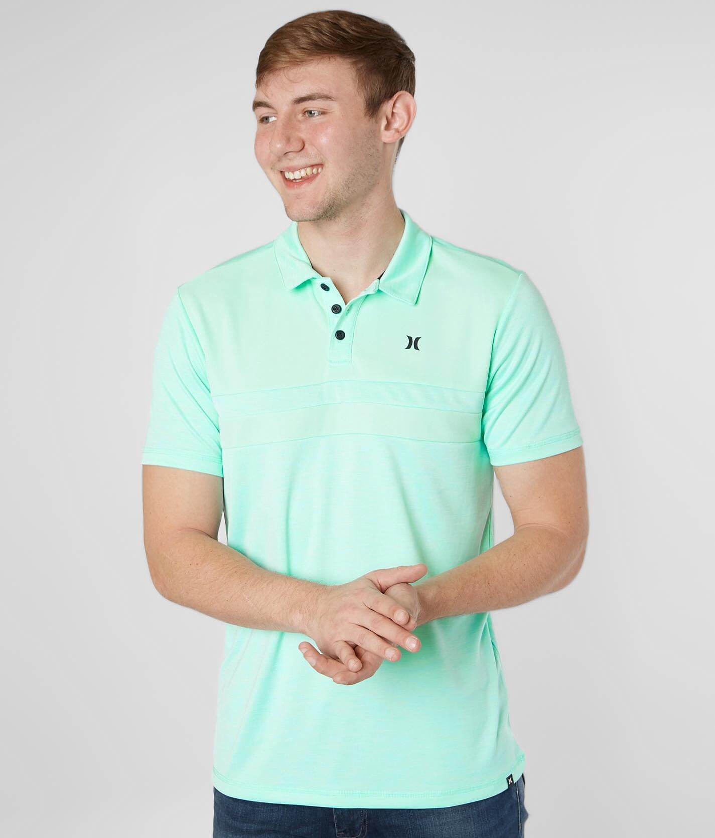 hurley polo dri fit