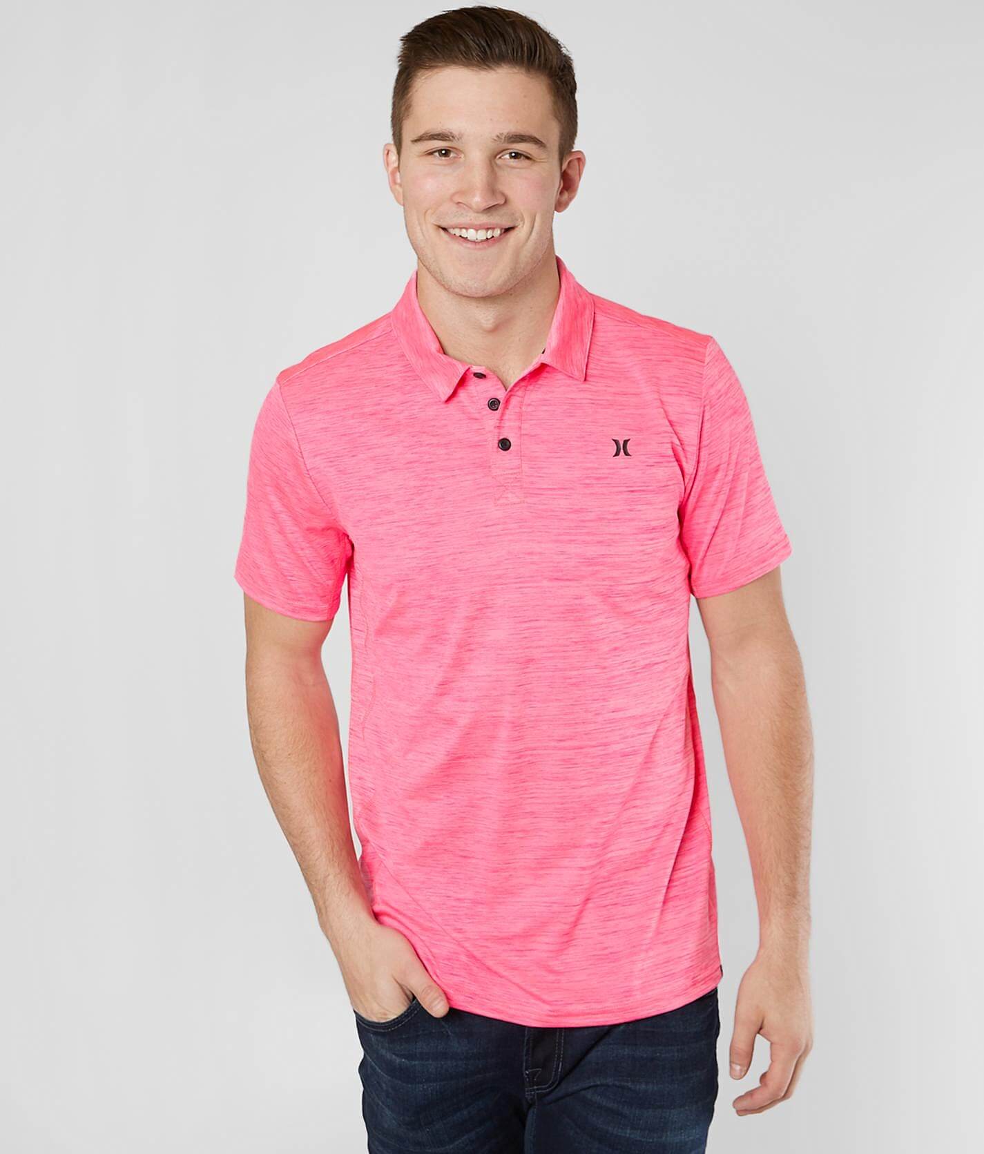 hurley mens polo shirts