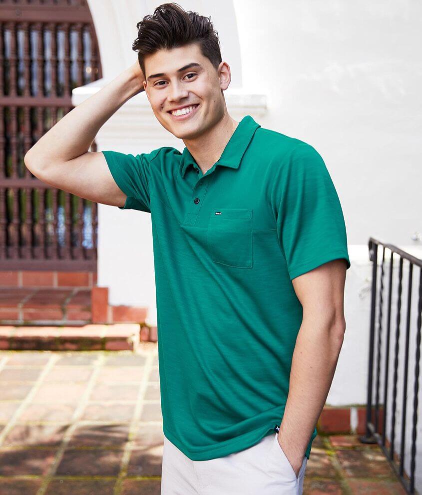 Hurley Hudson Dri-FIT Polo front view