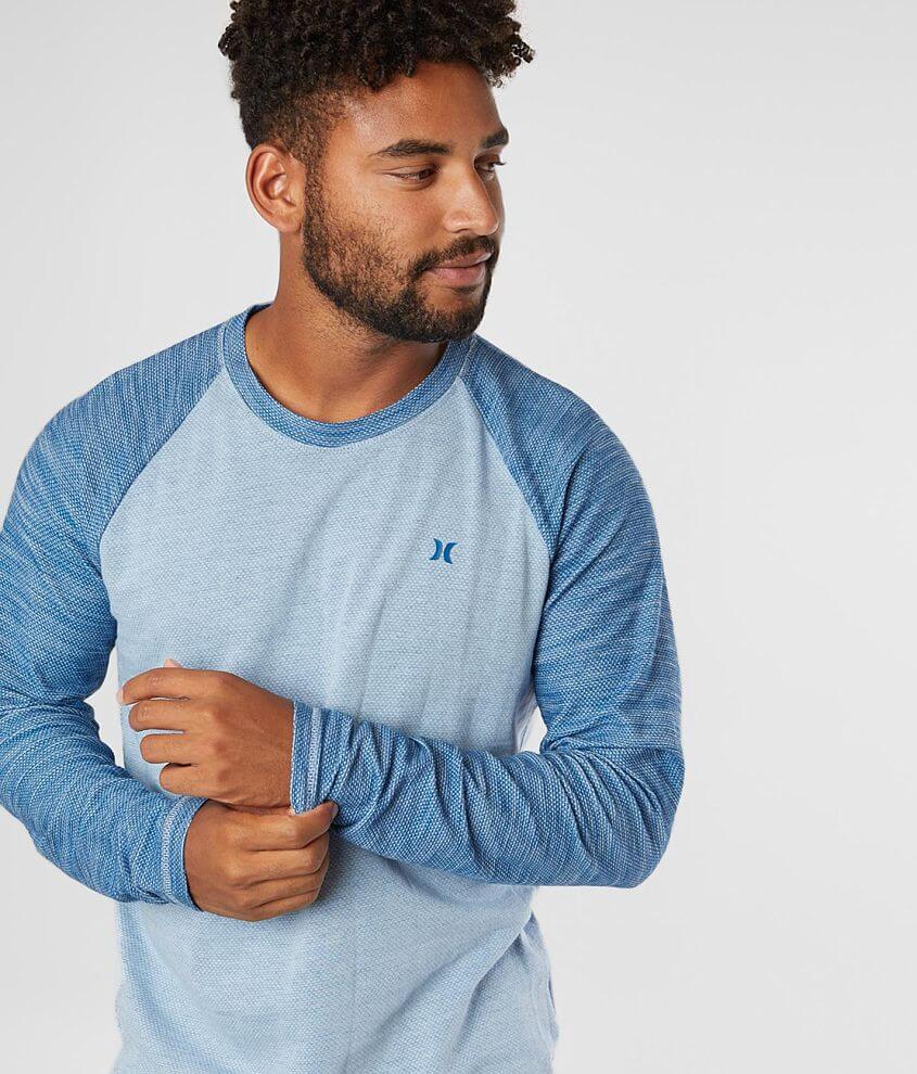 Hurley Ventura Raglan Pullover - Men's T-Shirts in Court Blue | Buckle