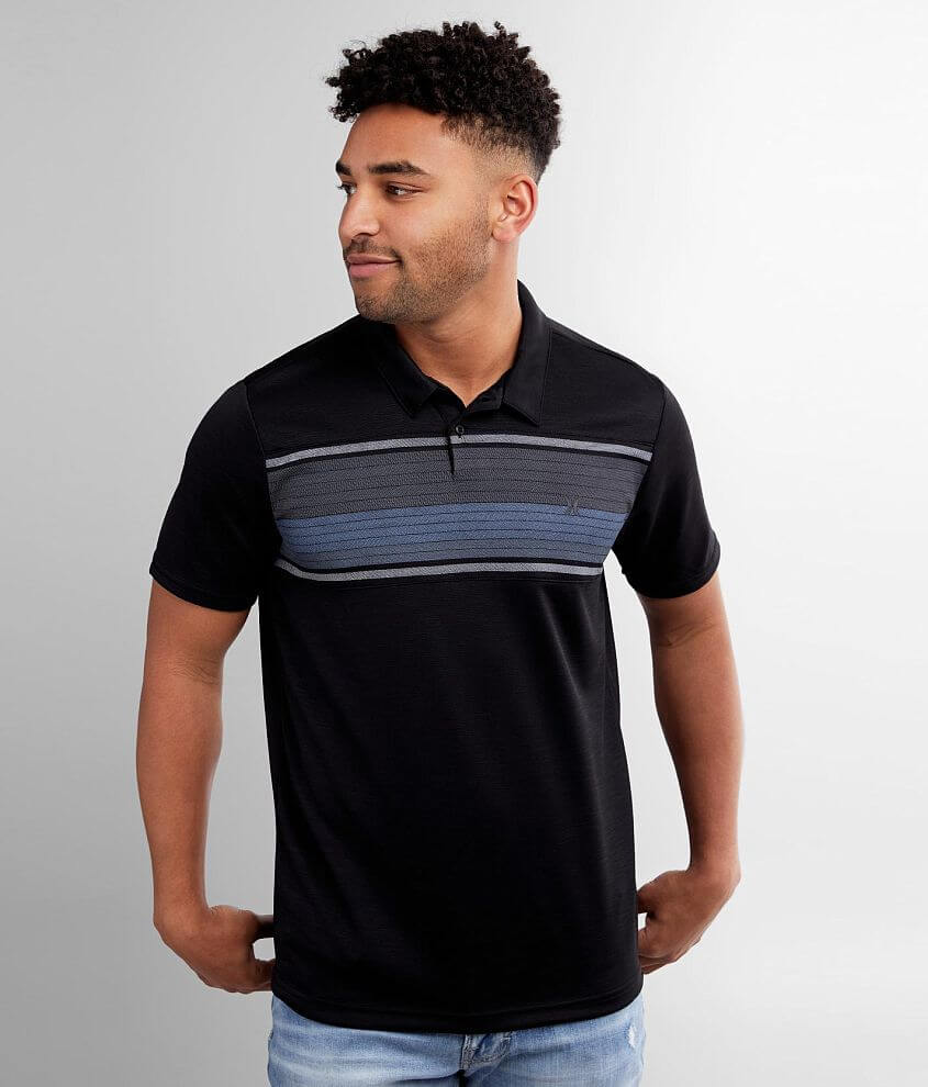 Hurley Dutra Performance Polo - Men's Polos in Black | Buckle