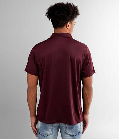 Hurley Reid Performance Stretch Polo back view