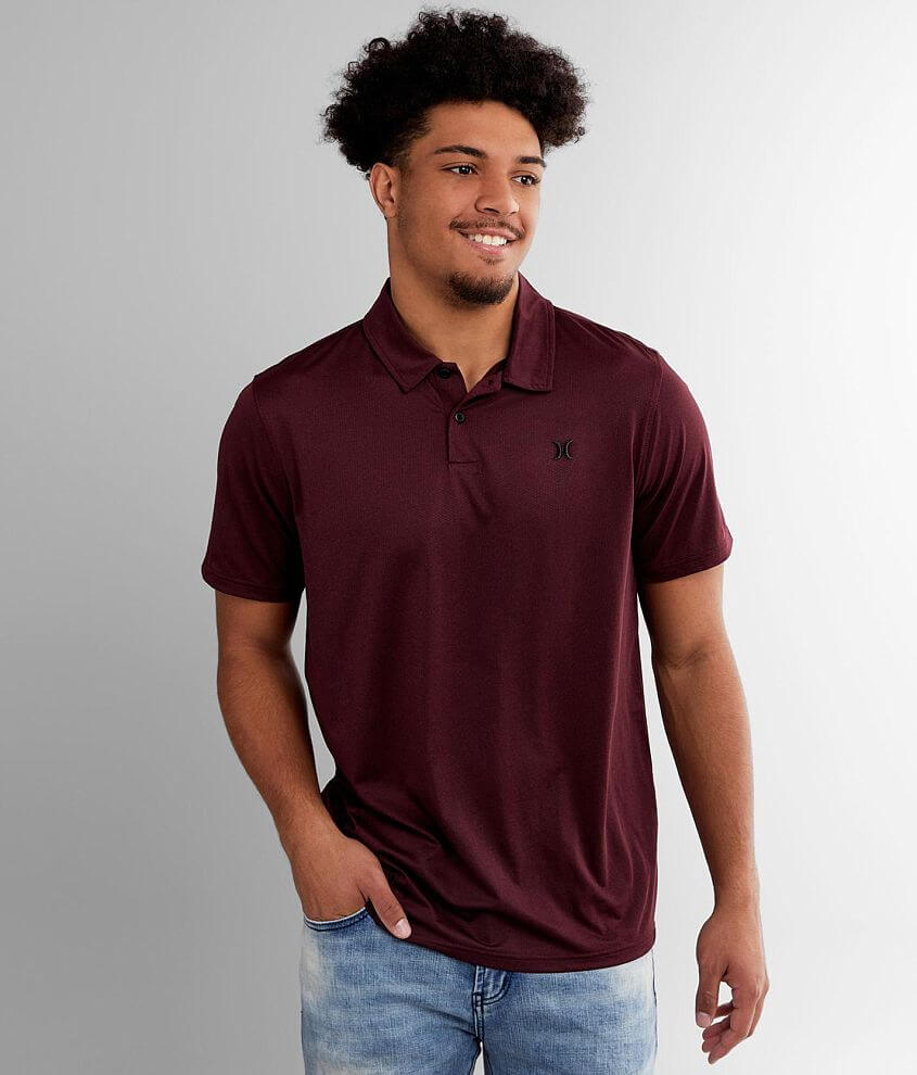 Hurley Reid Performance Stretch Polo front view
