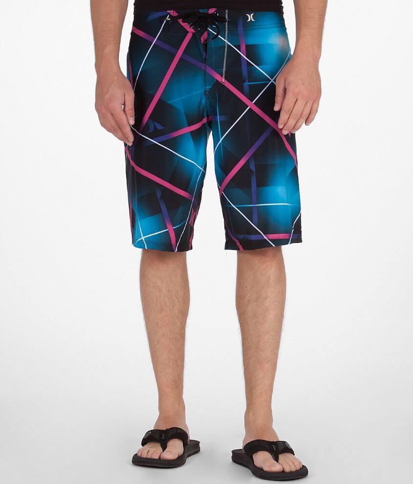 Hurley Phantom Straps Stretch Boardshort Men's Swimwear in Magenta