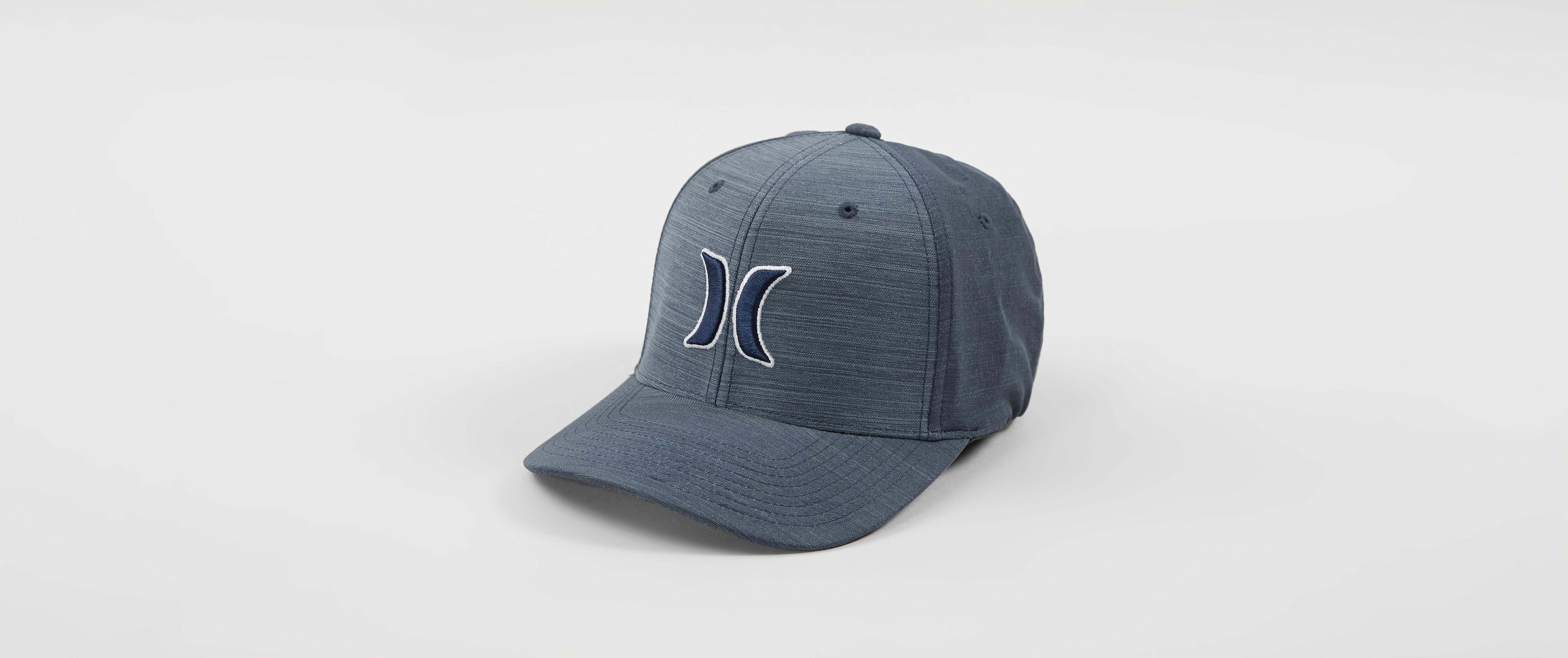 Hurley Men's Dri-Fit Cutback Baseball Hat – Sweat-Wicking, Curved Bill, Lightweight
