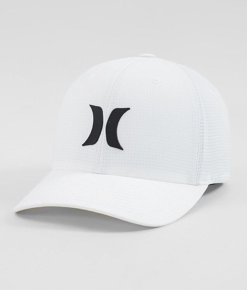 Hurley Eco Dry Icon Stretch Hat - Men's Hats in White | Buckle