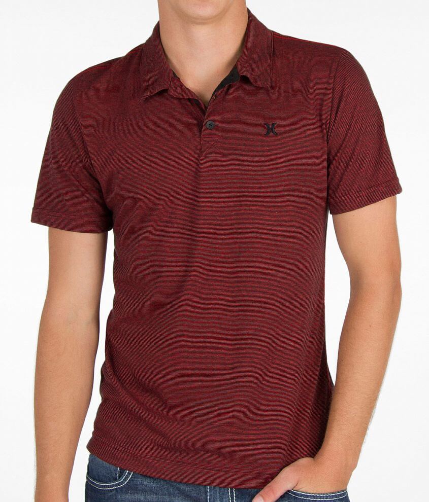 Hurley Mini Stripe Polo front view