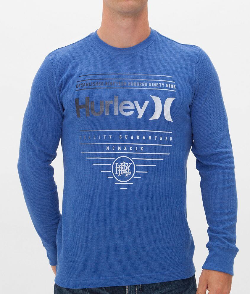 Hurley On Base Thermal Shirt front view