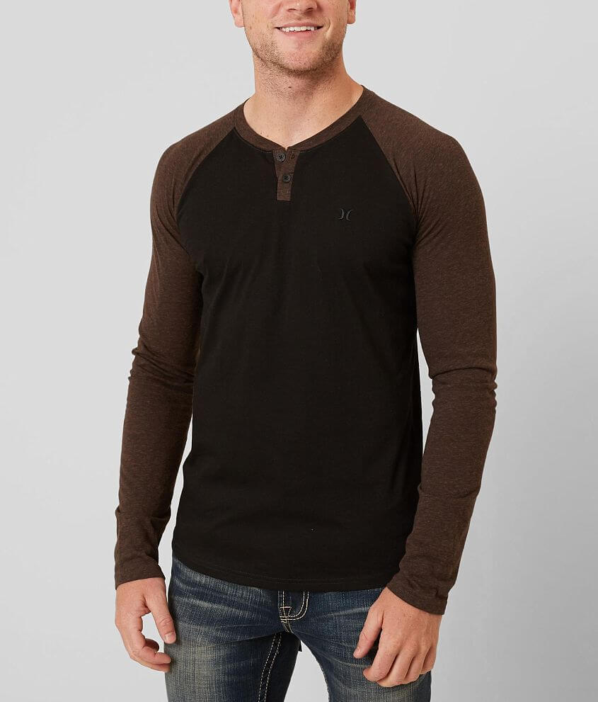 Hurley Basic Henley front view