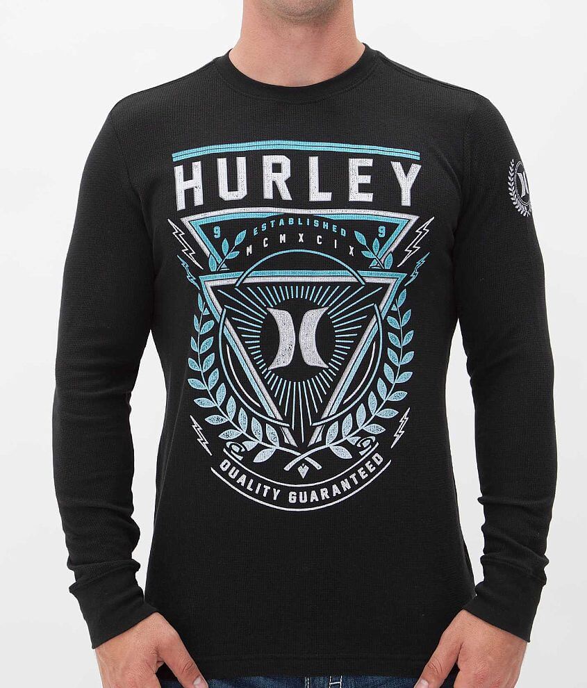 Hurley My Lines Thermal Shirt front view