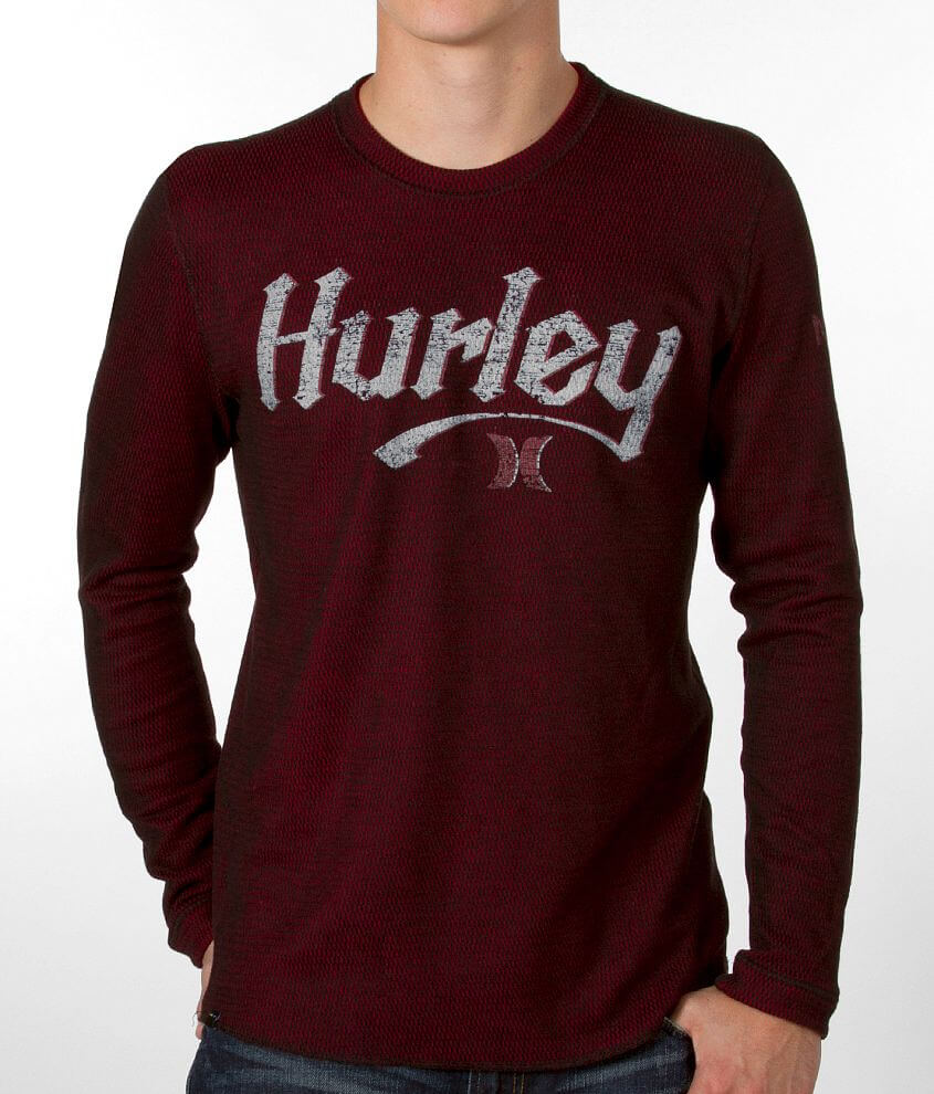 Hurley New English Reversible Thermal Shirt front view
