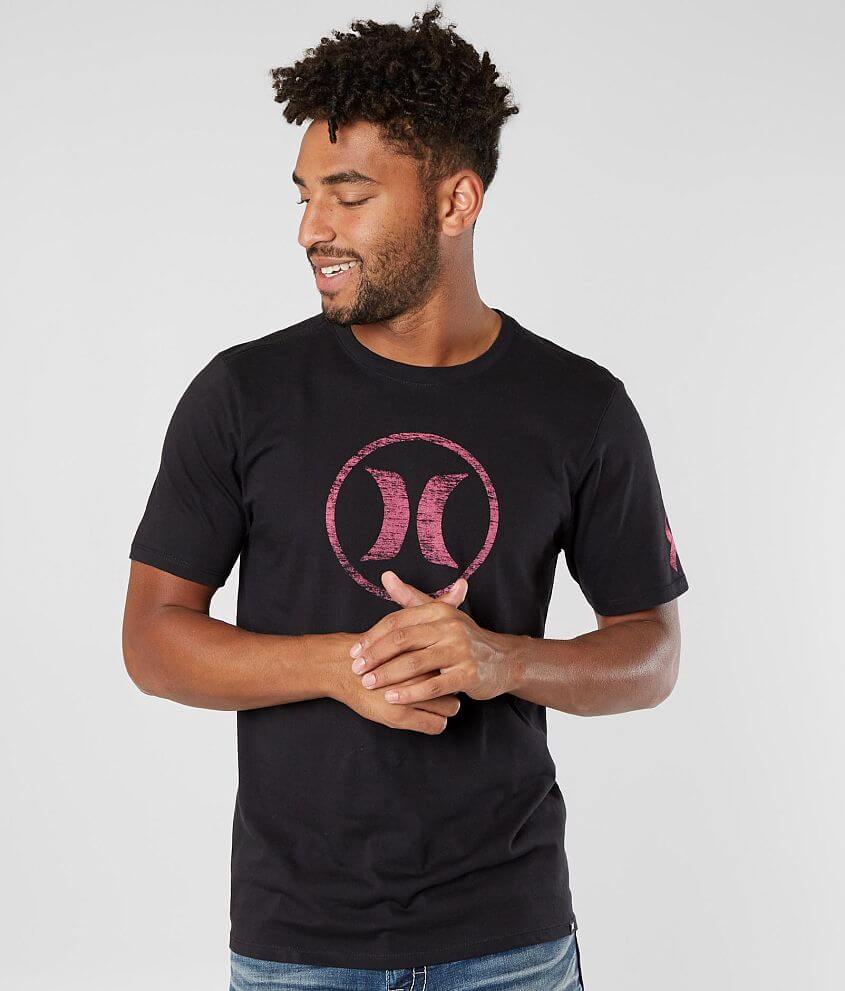 Hurley Breast Cancer T-Shirt - Men's T-Shirts in Black | Buckle