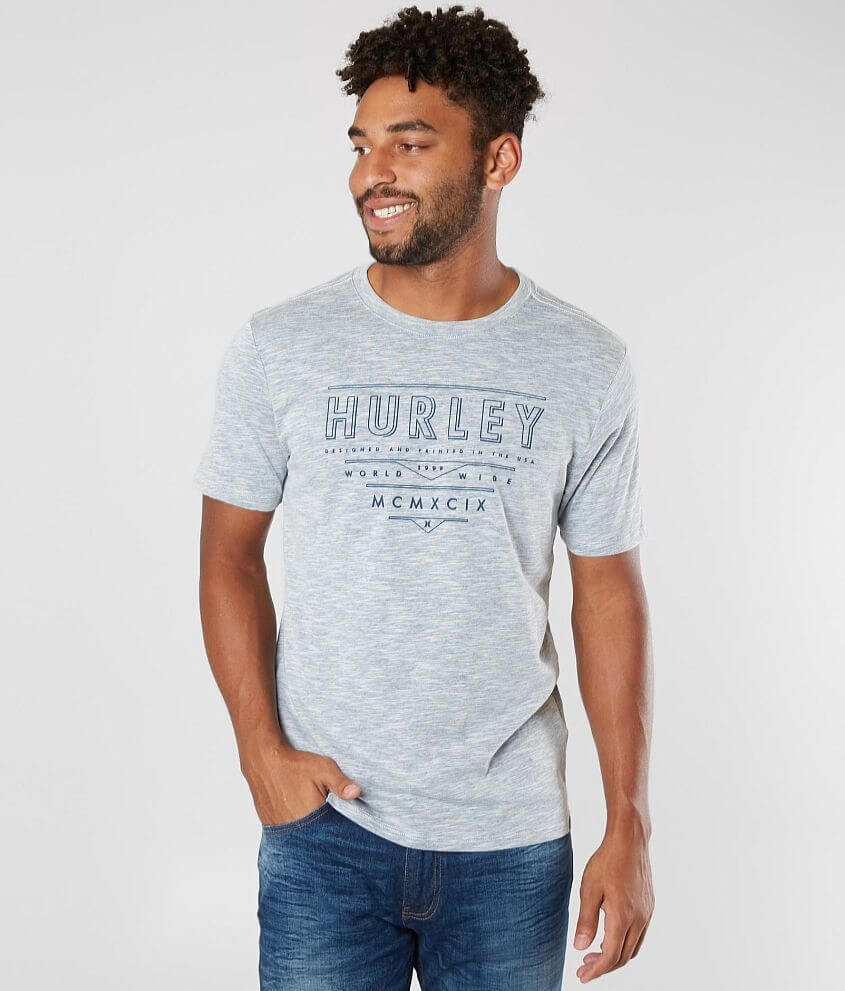 Hurley Butcher Dri-FIT T-Shirt - Men's T-Shirts in Wht Navy Streaky ...