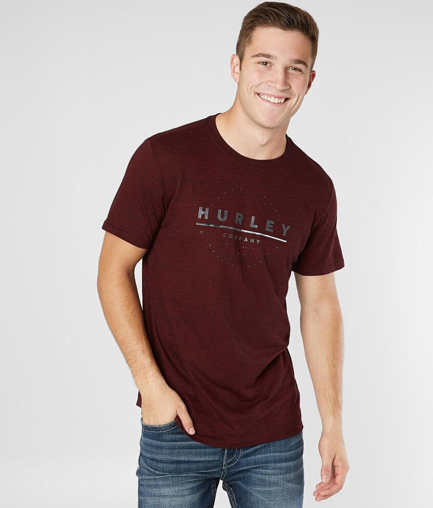Hurley Coastal T-Shirt - Men's T-Shirts in Black Red | Buckle