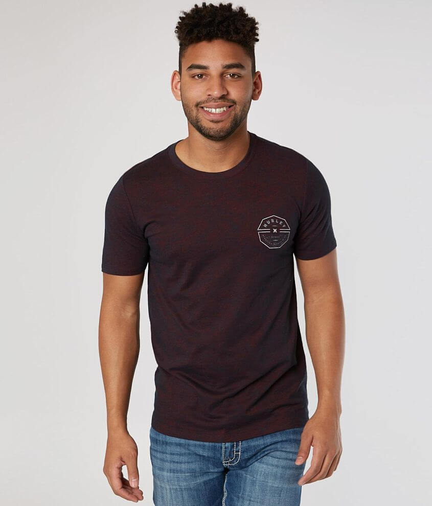 Hurley Nervana Dri-FIT T-Shirt - Men's T-Shirts in Black Red | Buckle