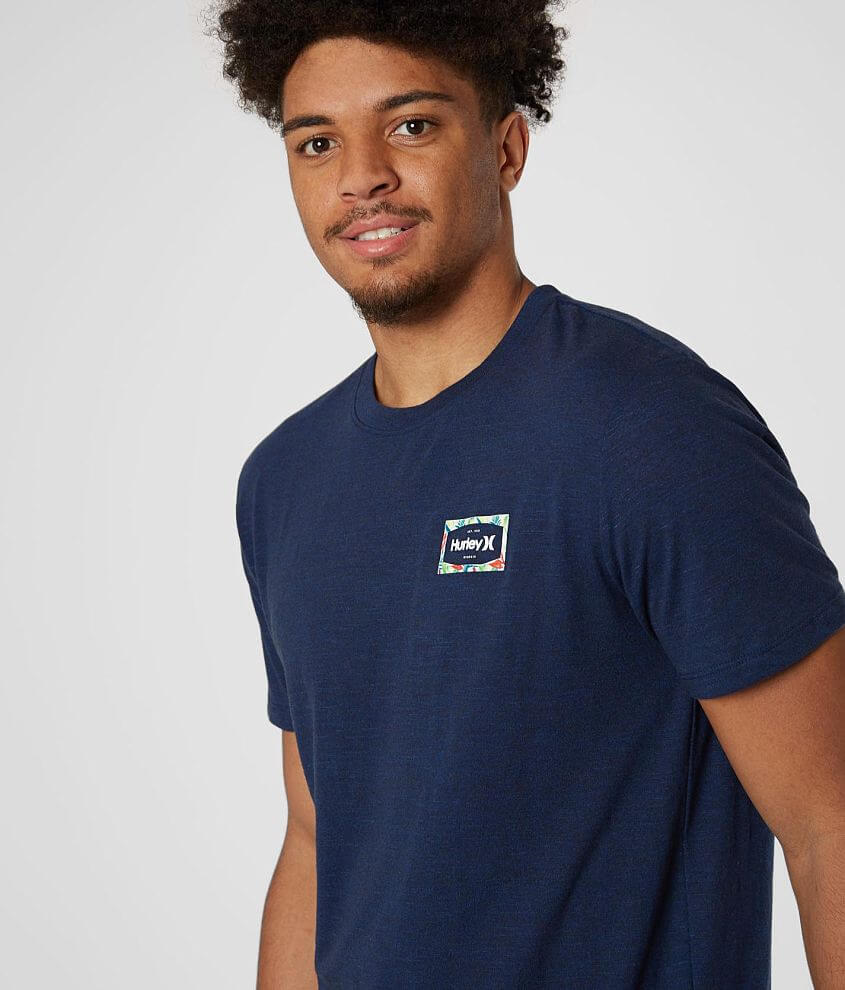 Hurley Finish Line T-Shirt - Men's T-Shirts in Pacific Blue | Buckle