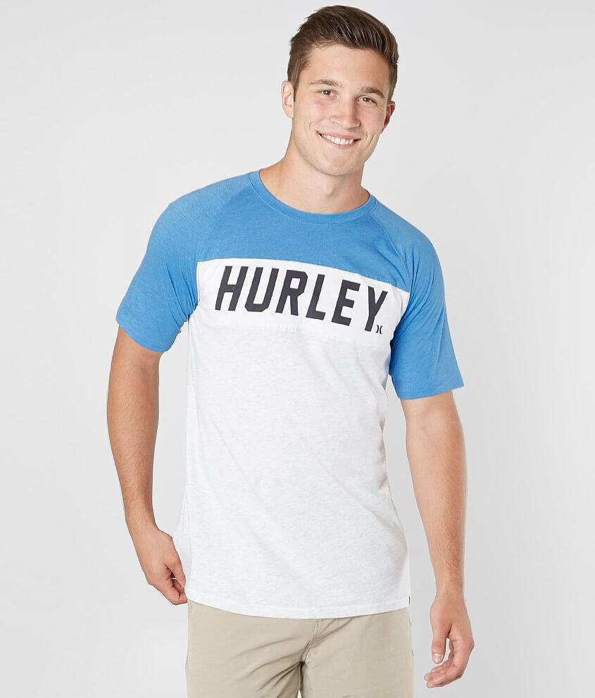Hurley Full Locked T-Shirt - Men's T-Shirts in Birch Heather | Buckle