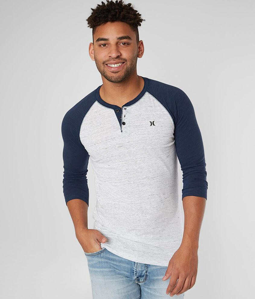 Hurley Icon Henley front view