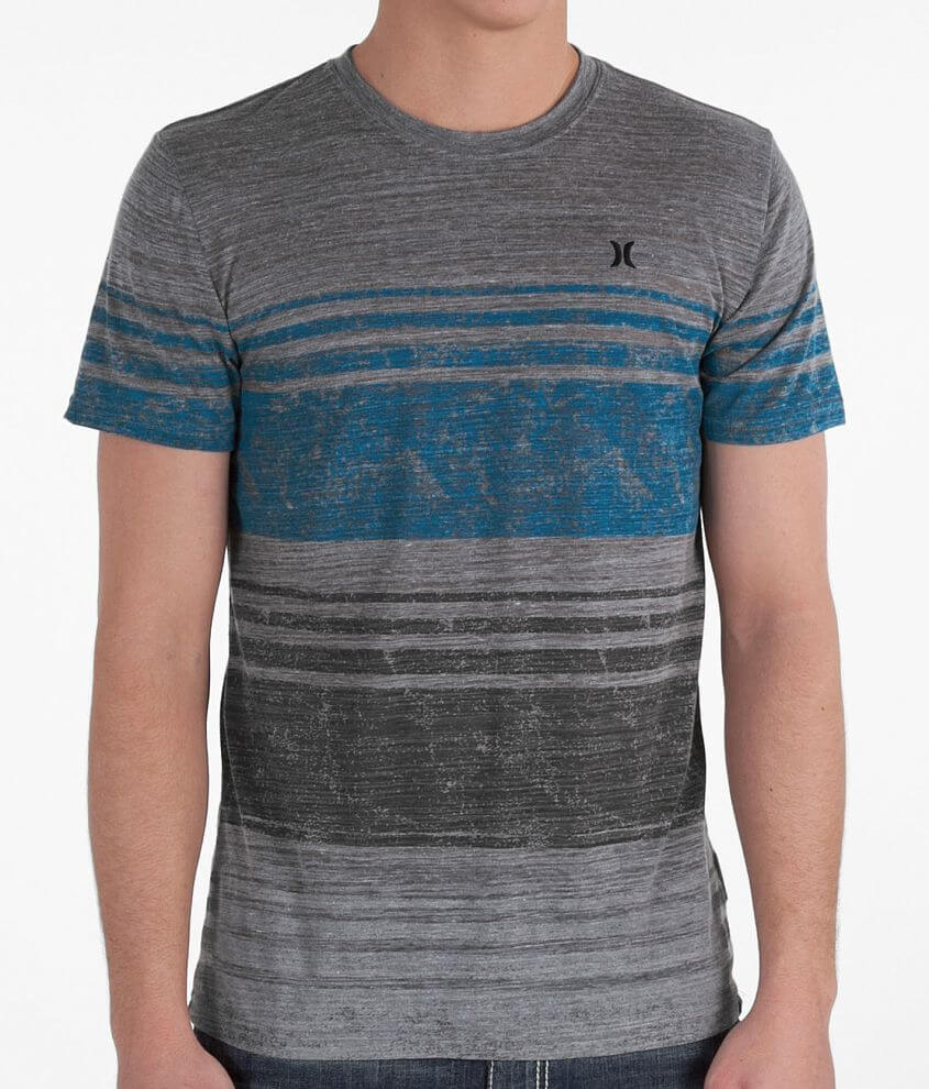 Hurley Rugby Striped T-Shirt front view