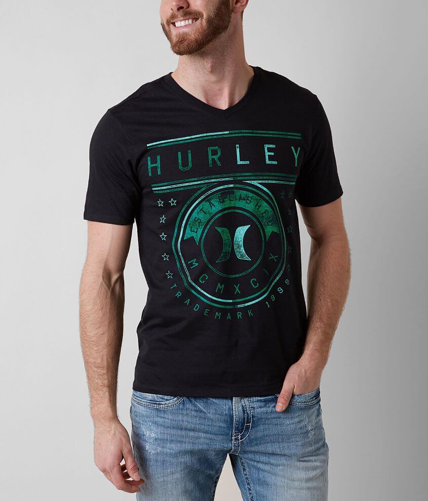 Hurley Vector Lines T-Shirt front view