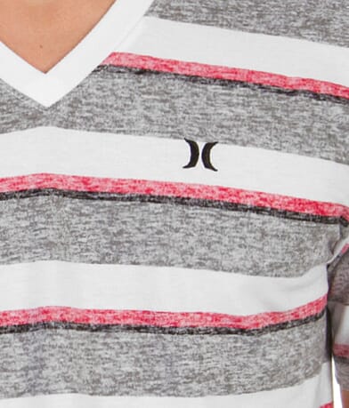 Hurley Writers Block V-Neck T-Shirt FRONT_DETAIL
