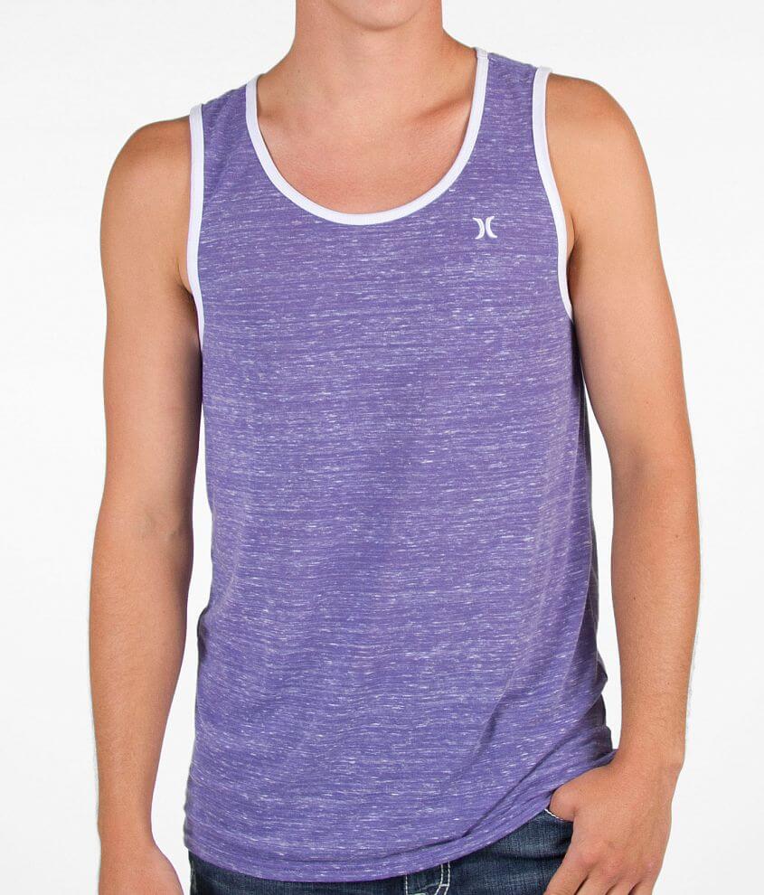Hurley Icon Cloud Tank Top Men's Tank Tops in Purple Buckle