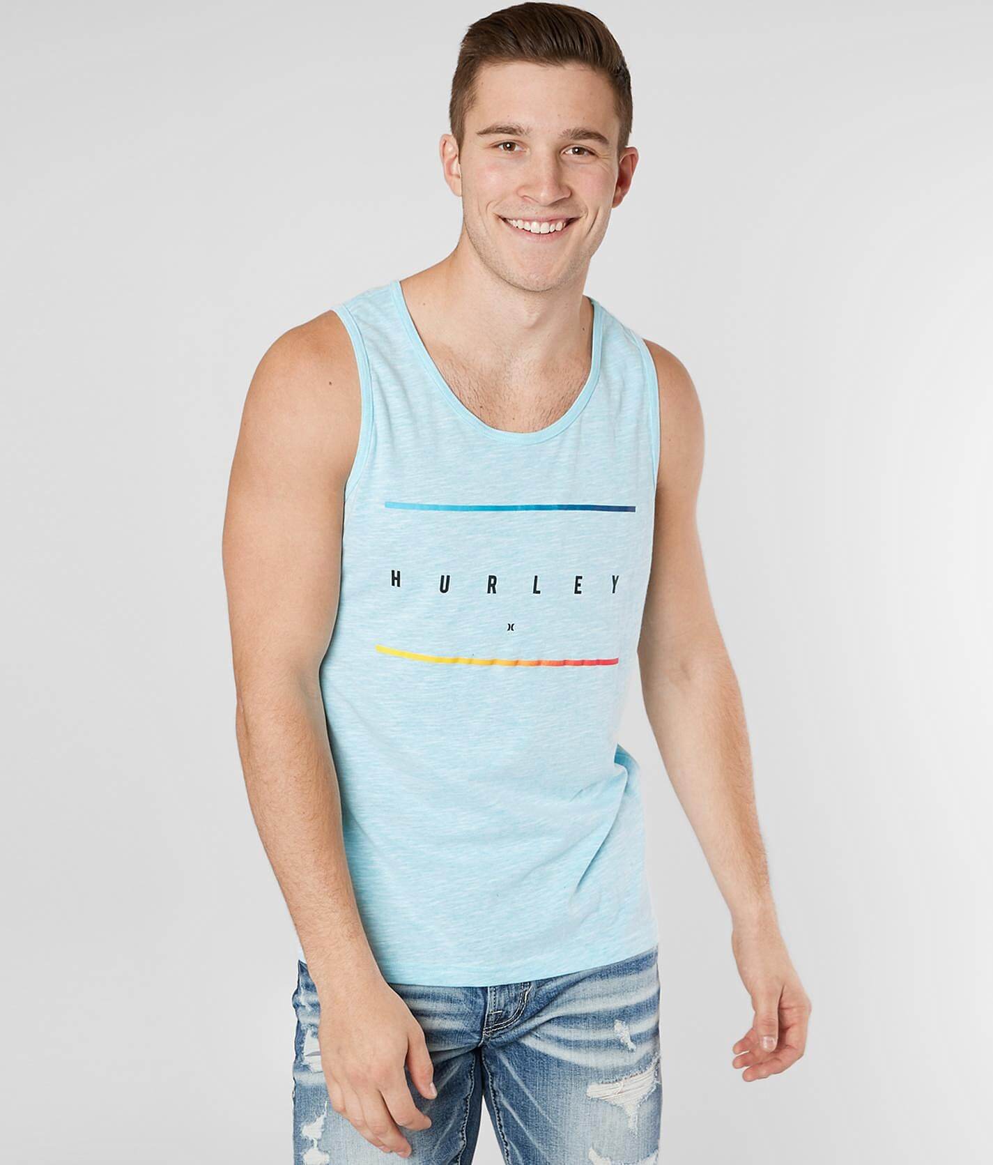 white dri fit tank top