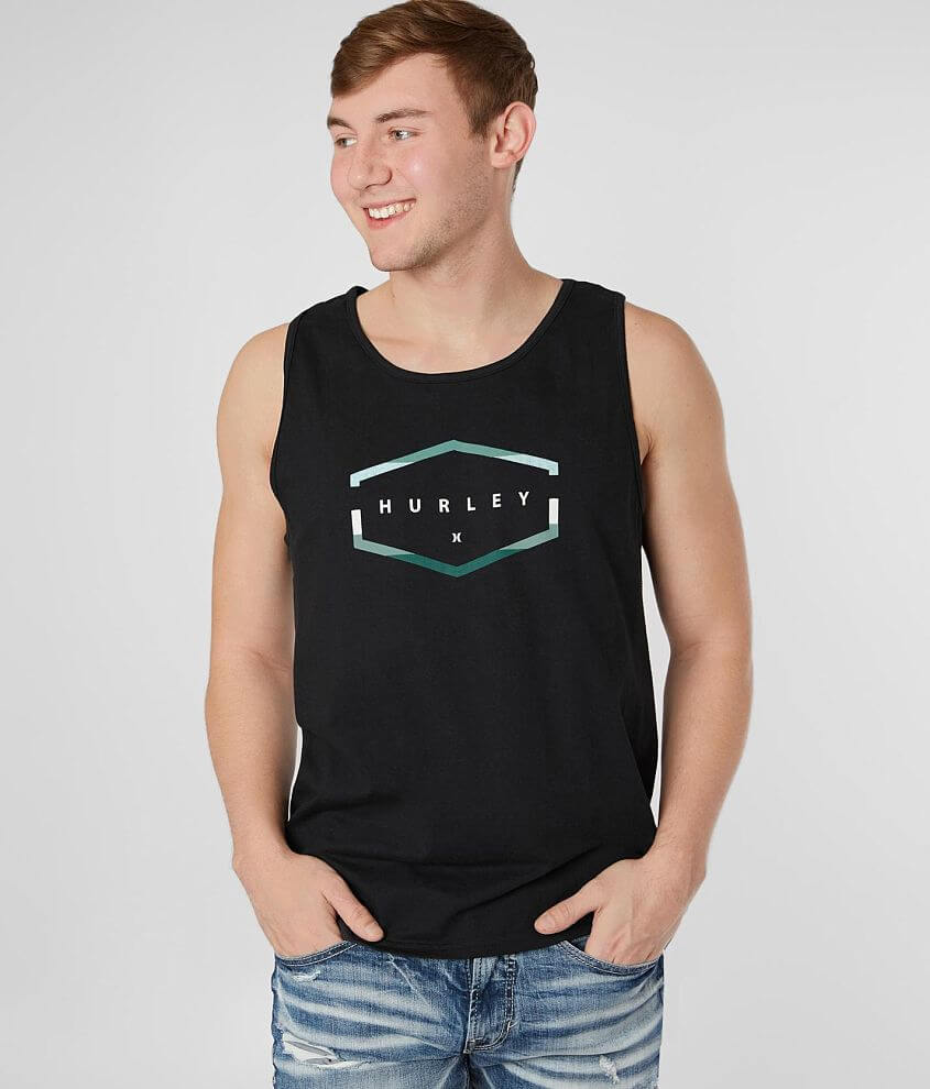 Hurley Sector Tank Top - Men's Tank Tops in Black | Buckle