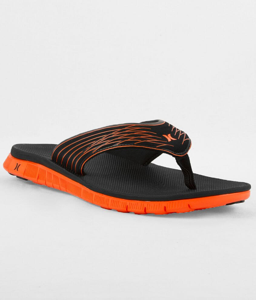 Men's hurley phantom hot sale flip flops