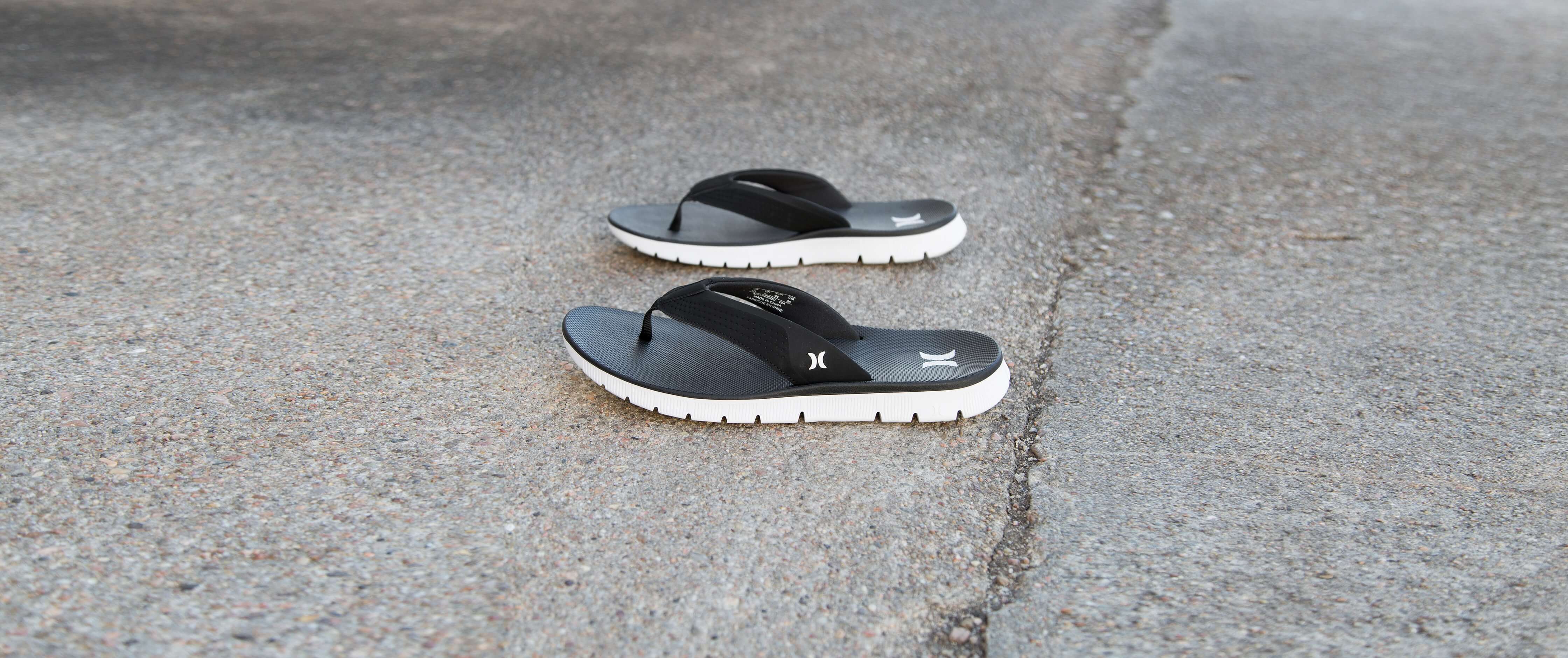 hurley flip flops