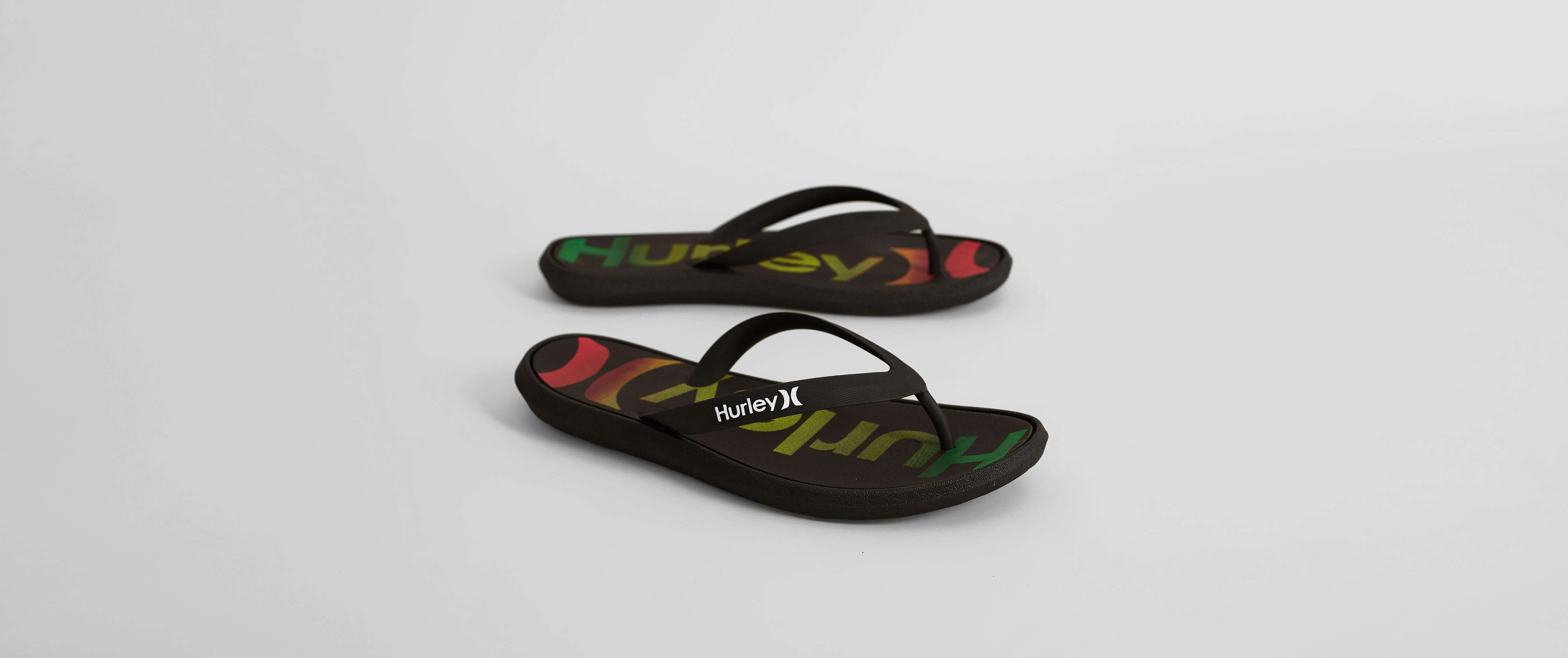 hurley one and only flip flops