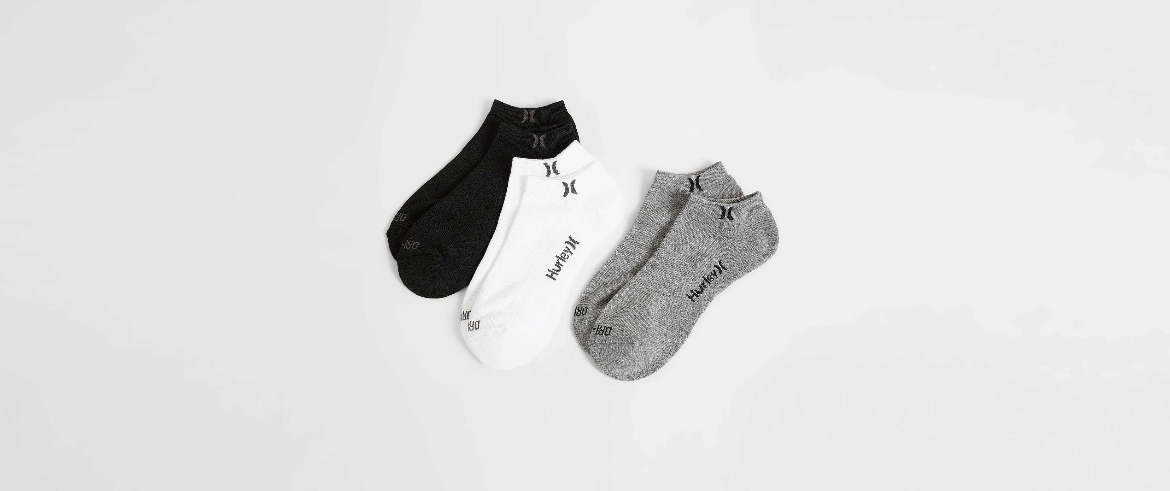 Hurley 3 Pack Dri-FIT Socks